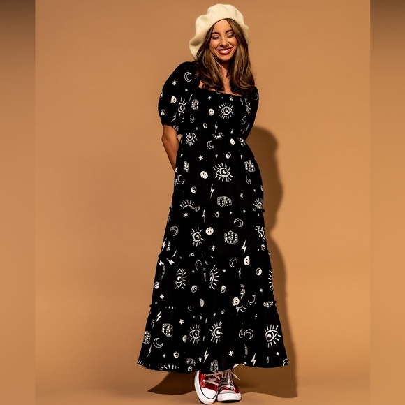 Dressed in LALA What’s Your Sign Dress - Medium - Picture 2 of 11